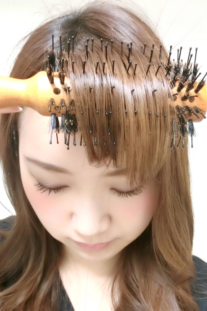 中途半端前髪をふんわり自然に流す簡単テクニック！ Beautybrush｜常岡珠希ブログ