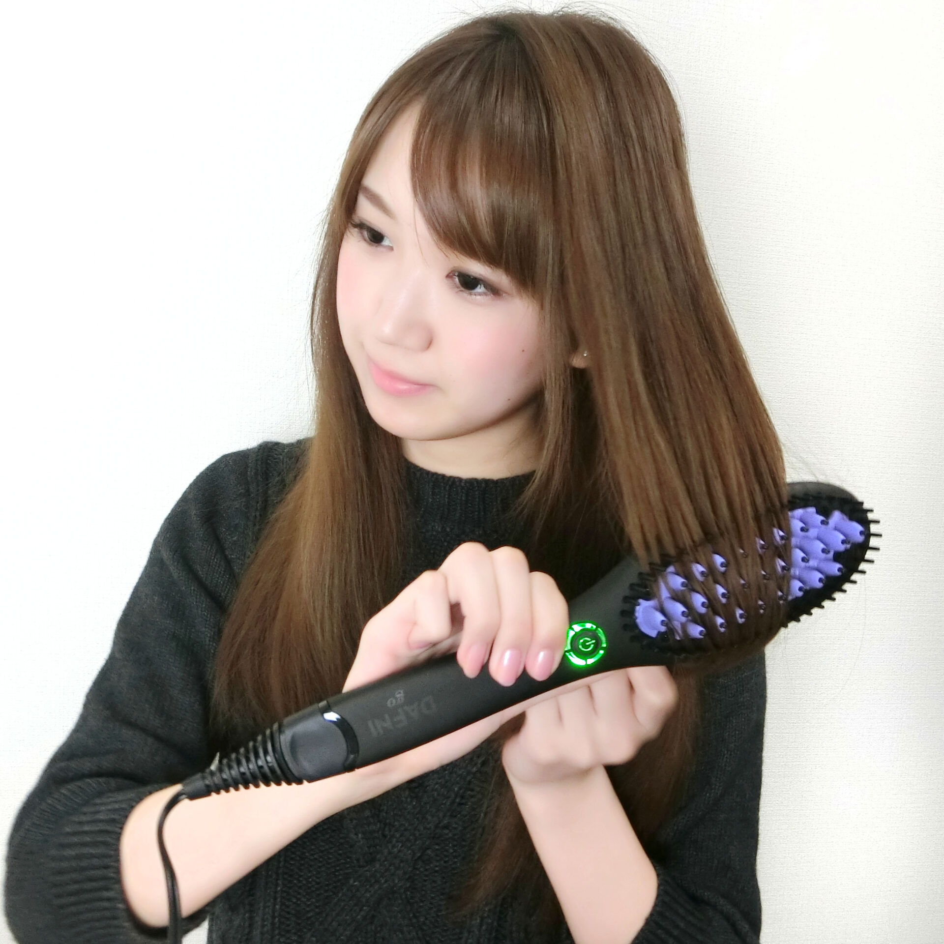 ブラシでとかすだけで簡単ふんわりストレートヘア Beautybrush 常岡珠希ブログ